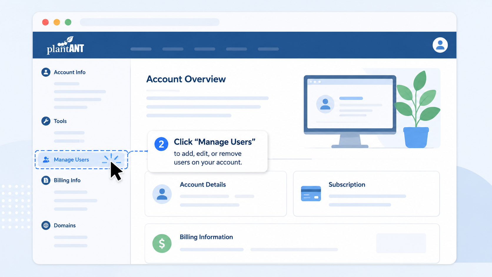 Open Manage Users