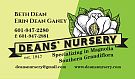 Deans' Nursery Inc.